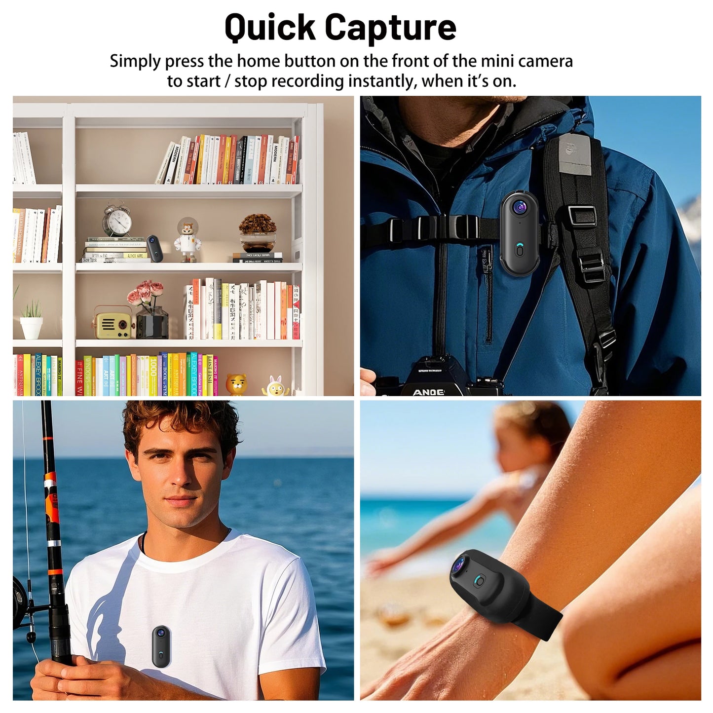 Camera Thumb POV Portable Video Recorder