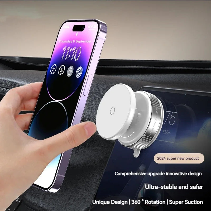 Vacuum Magnetic Car Phone